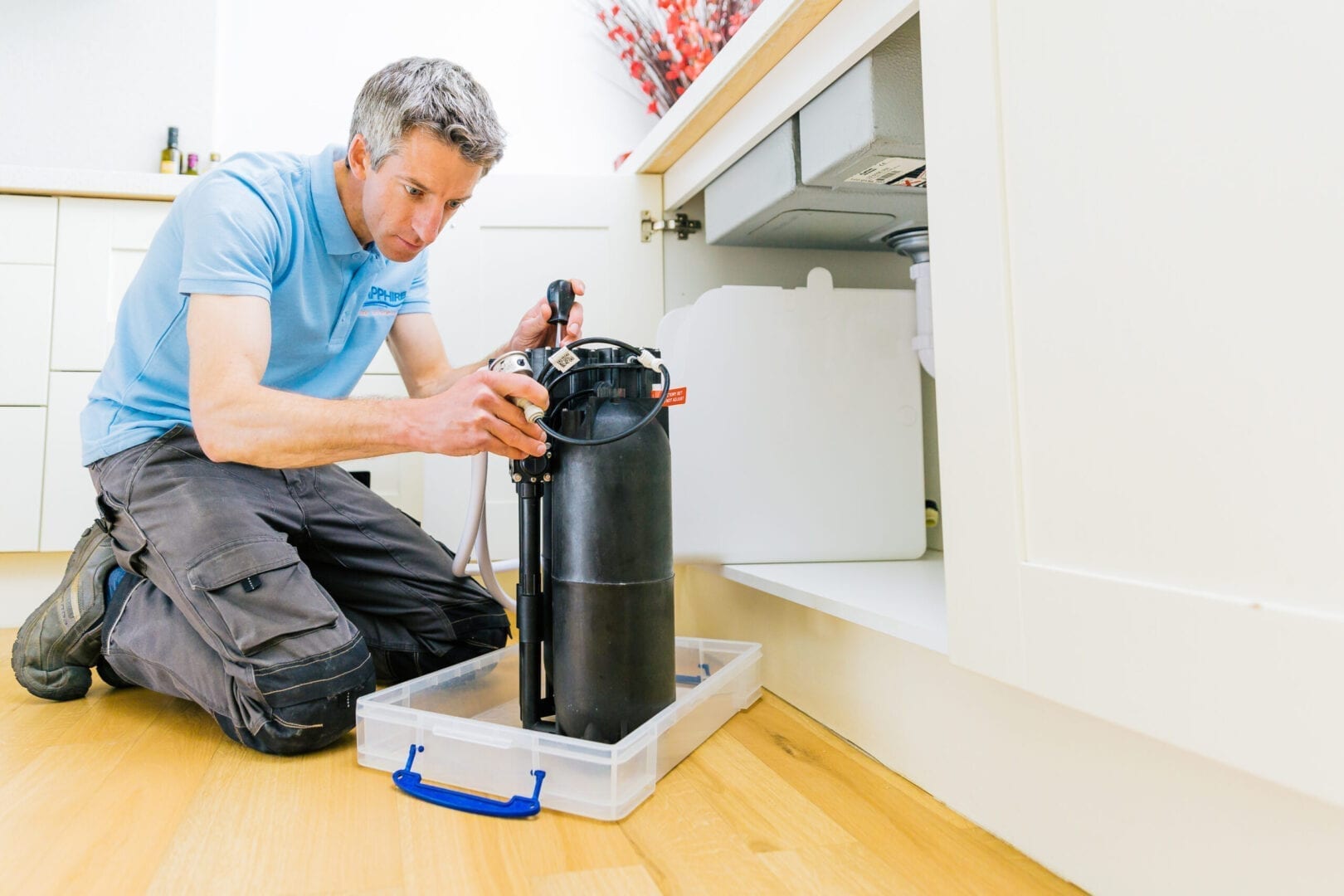 Water softener service