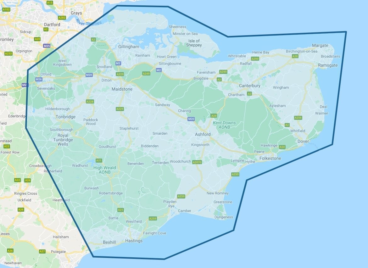 Map location for local water softener specialists